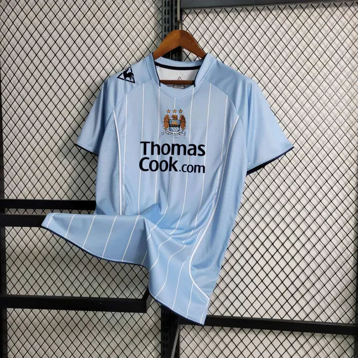 Maillot rétro domicile de Manchester City 2007-2008