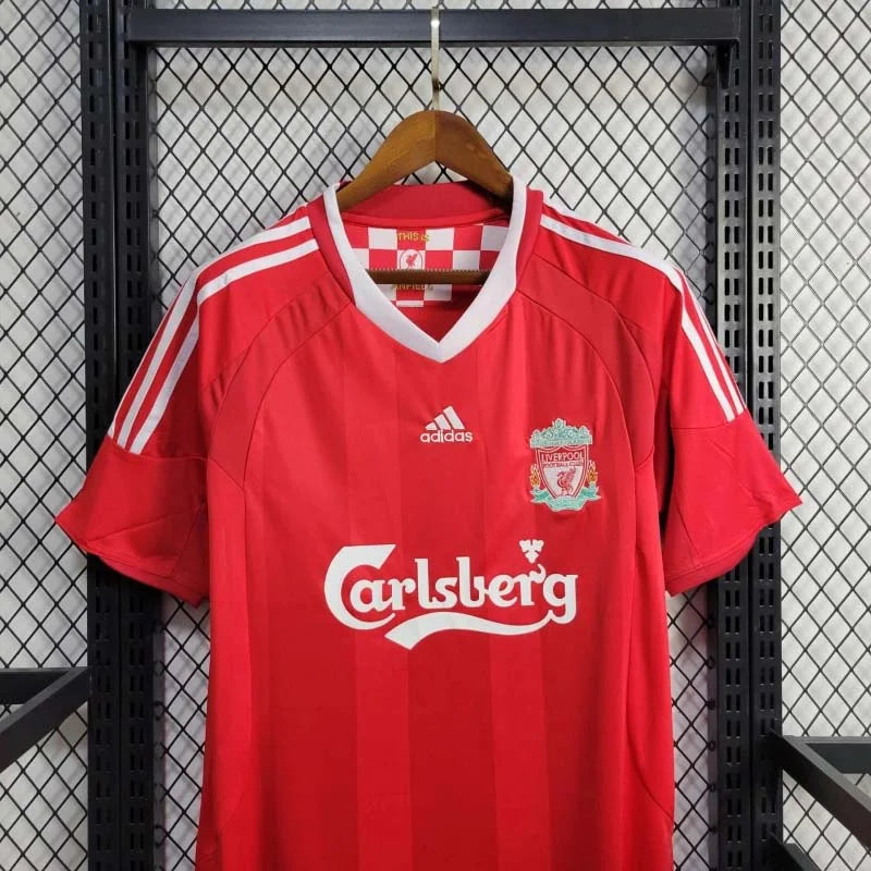 Maillot rétro Liverpool domicile 2008-2009