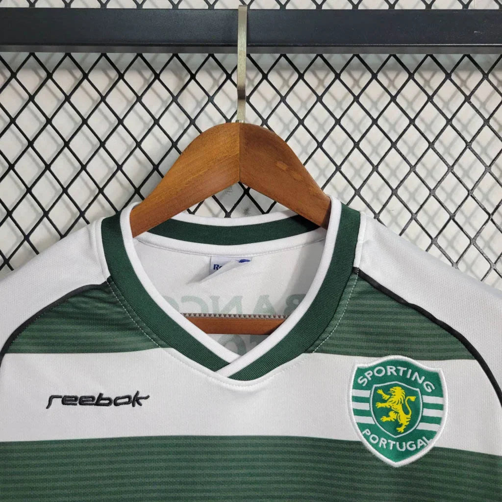2001/2003 Retro Sporting Lisbon Local Manga Larga