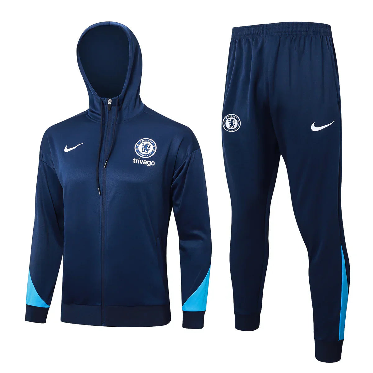 Survêtement Chelsea FC bleu foncé x bleu clair II