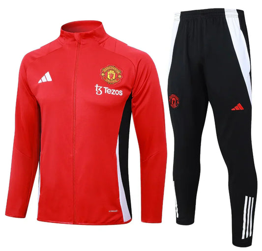 Manchester United Black and Red Chándal