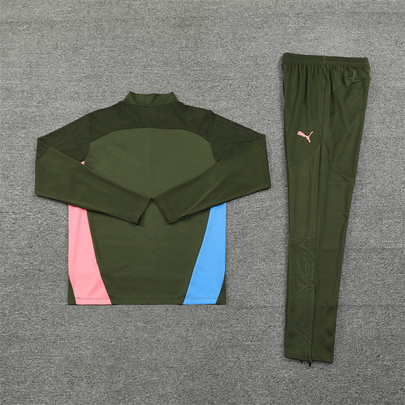 Survêtement vert militaire de Manchester City