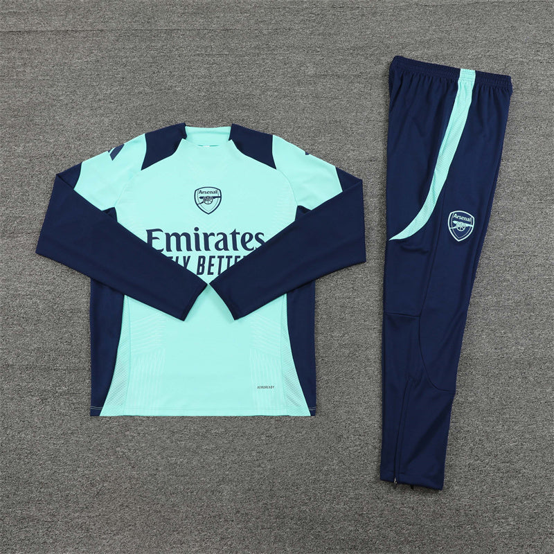 Survêtement Arsenal bleu et menthe