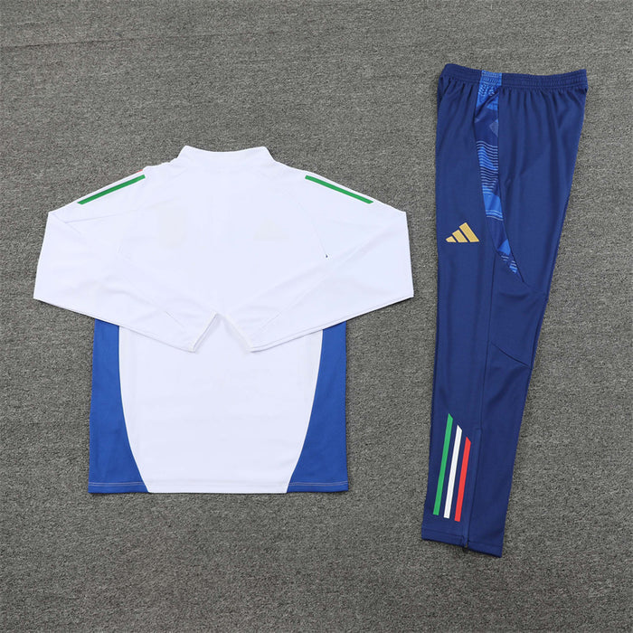 Survêtement bleu et blanc Italie