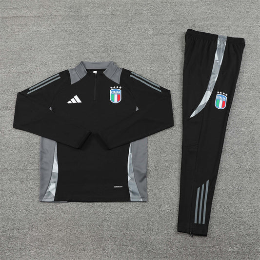 Italia Black and Grey Chándal