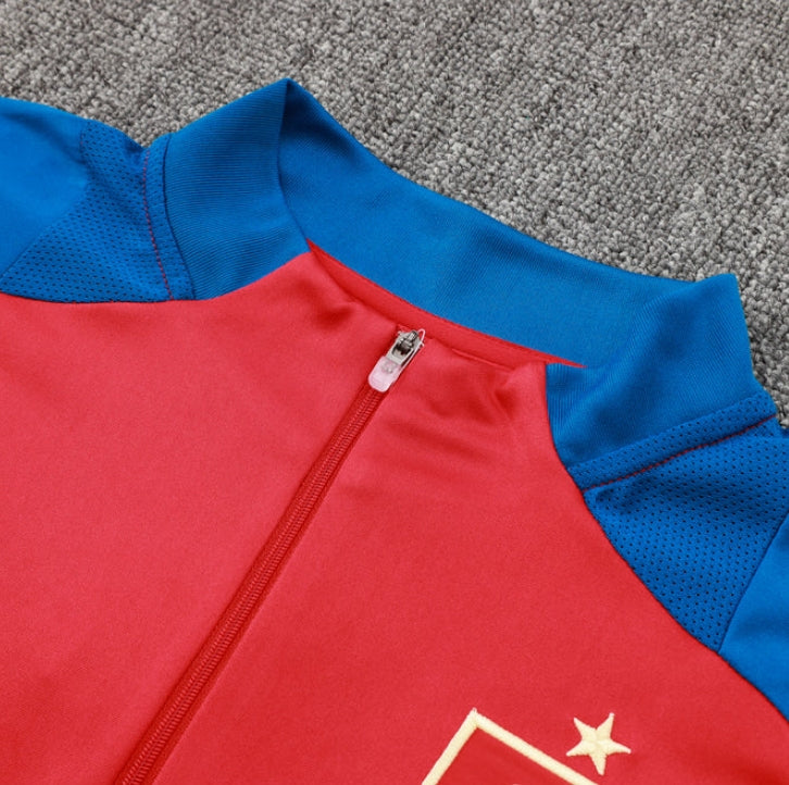 Survêtement bleu et rouge Espagne