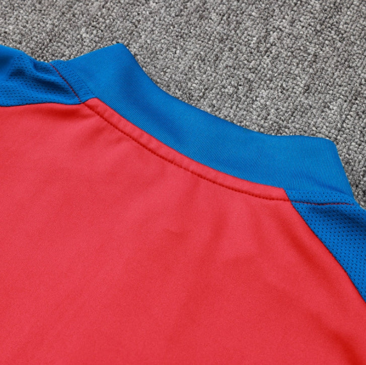 Survêtement bleu et rouge Espagne