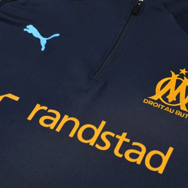 Survêtement Olympique de Marseille Bleu Foncé