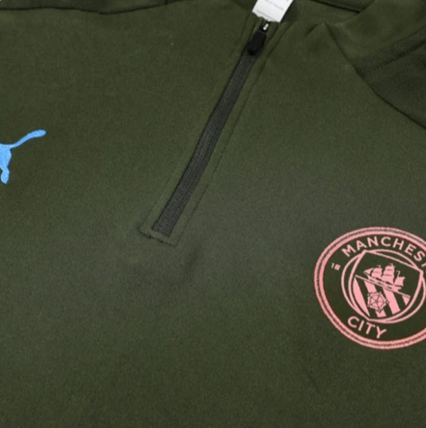 Survêtement vert militaire de Manchester City