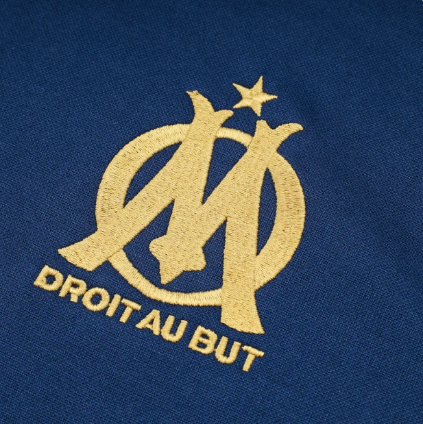 Survêtement Olympique de Marseille bleu foncé et doré