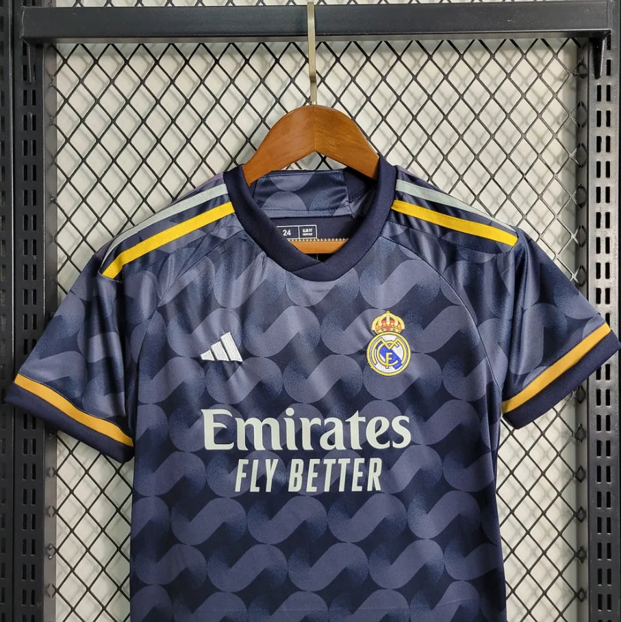 Maillot extérieur alternatif Real Madrid 2023/2024 pour enfant