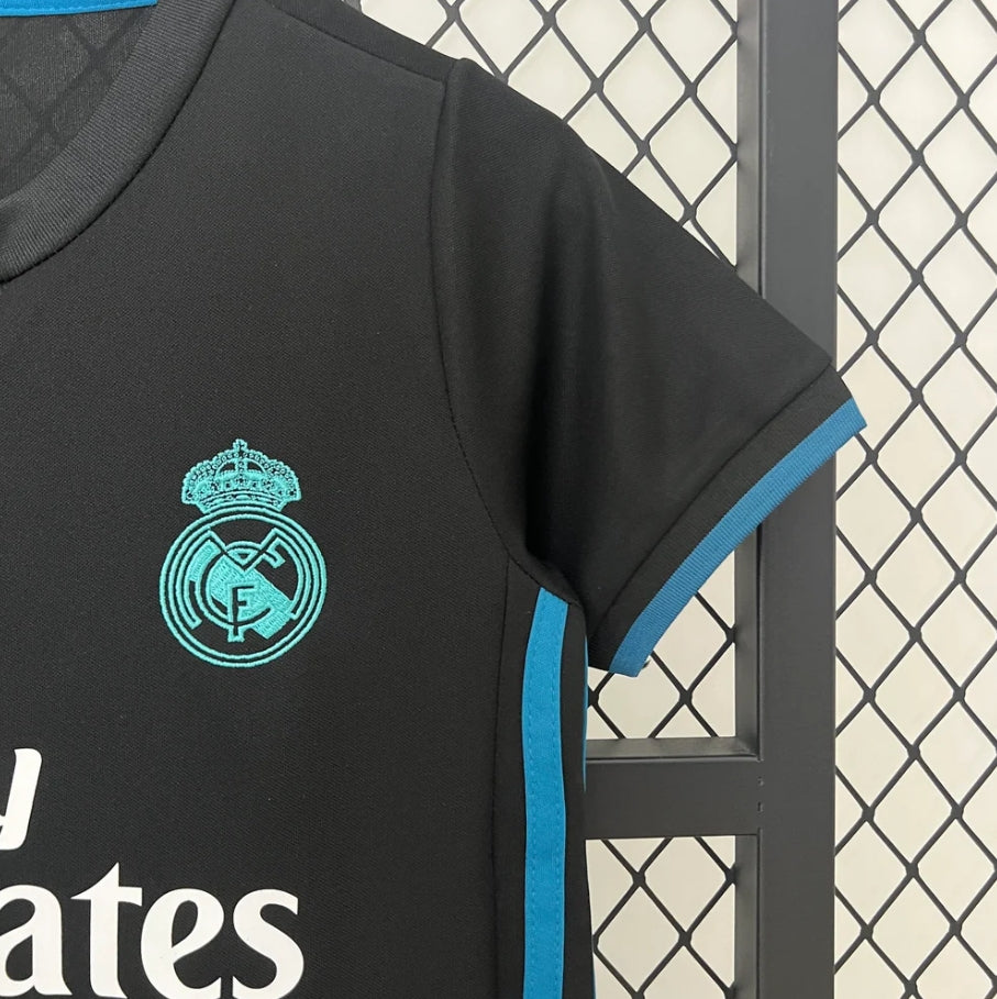 Maillot rétro Real Madrid 2017/2018 Extérieur pour enfant