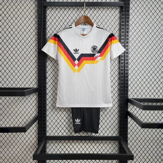 Maillot rétro domicile Allemagne 1990, taille enfant