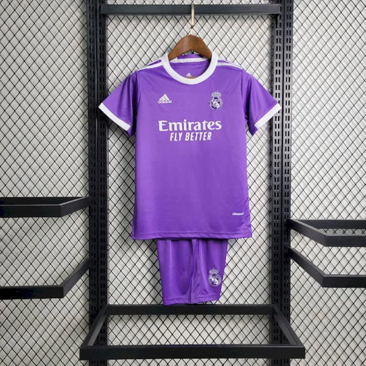 2016/2017 Retro Real Madrid Visitante Kit Talla Niño