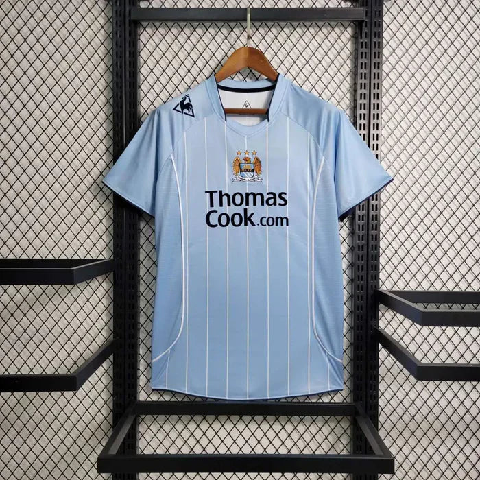 Maillot rétro domicile de Manchester City 2007-2008