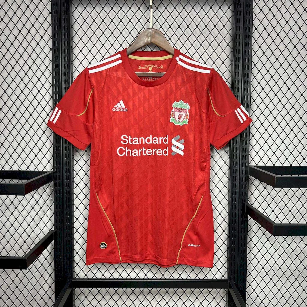 Maillot rétro Liverpool domicile 2010-2011