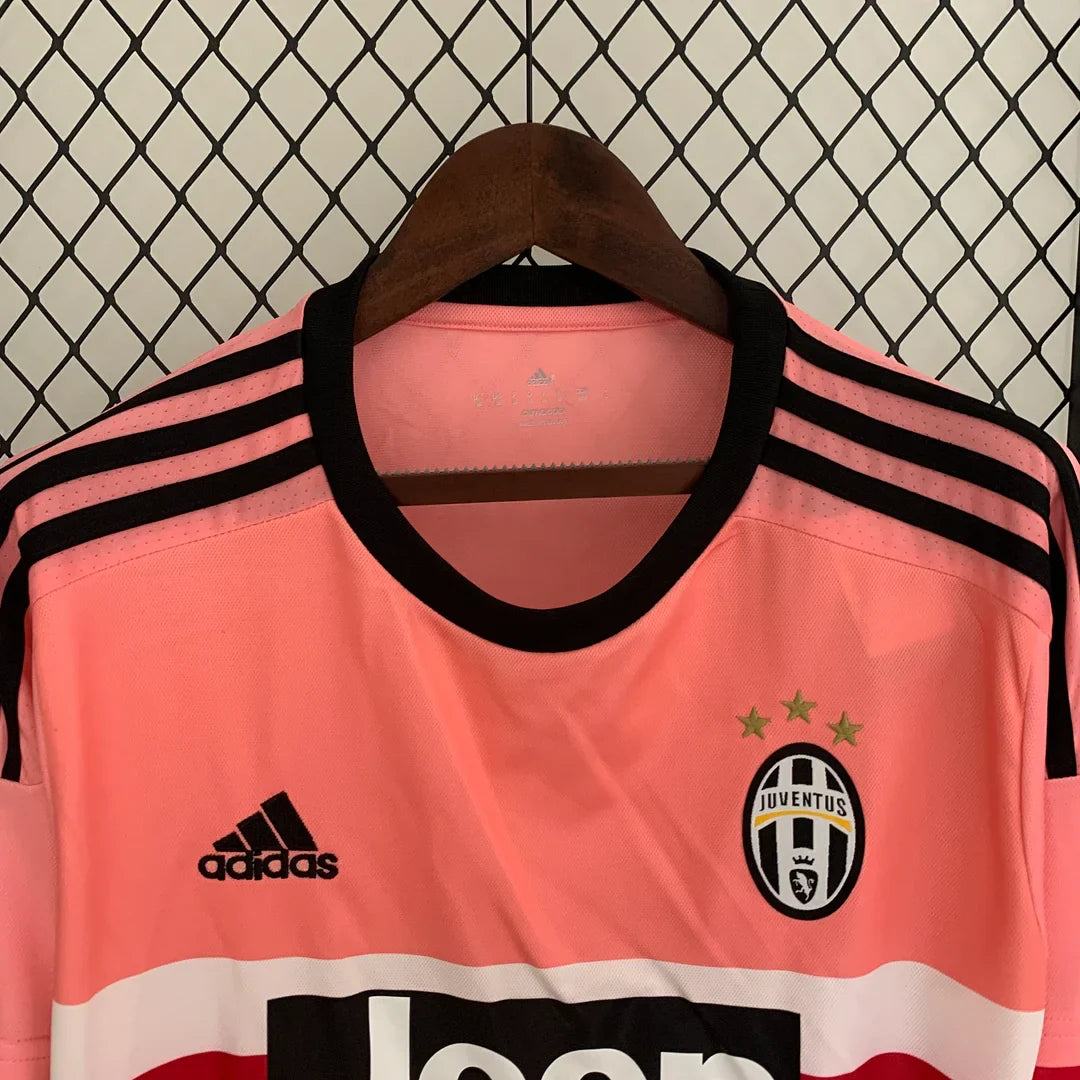 Maillot rétro extérieur à manches longues Juventus 2015-2016