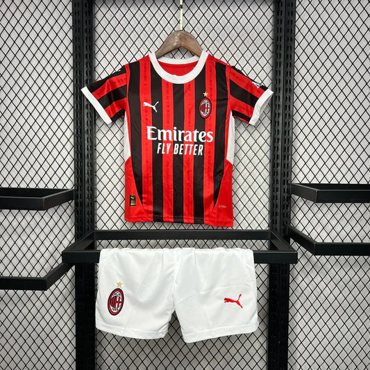 AC Milan Local 2024/2025 Talla Niño