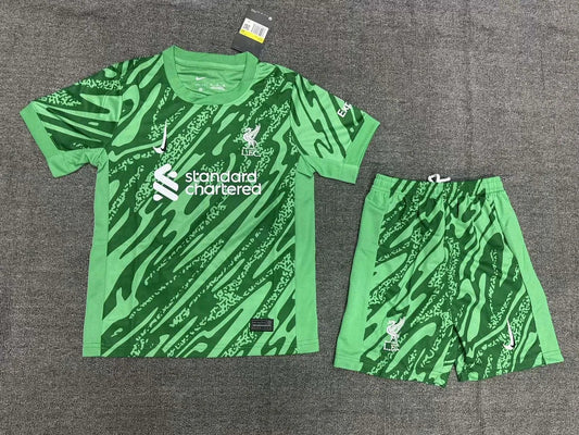 Maillot de gardien de but Liverpool 2024/2025 taille enfant