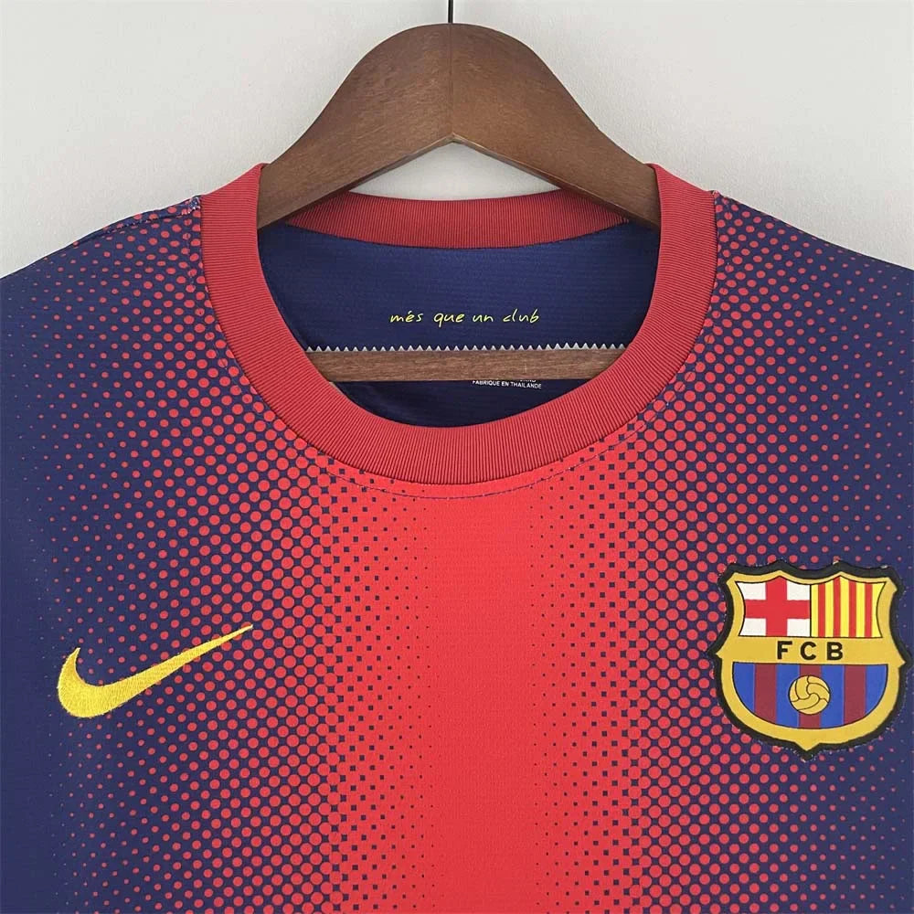 Maillot rétro Barcelone Domicile Manches longues 2012-2013