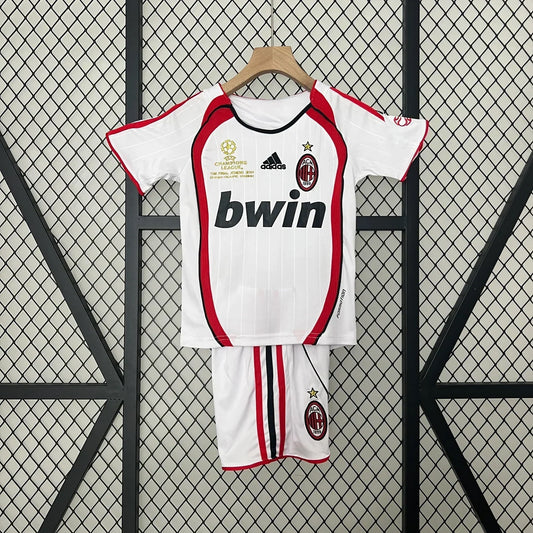 Maillot extérieur AC Milan 2006/2007 pour enfant