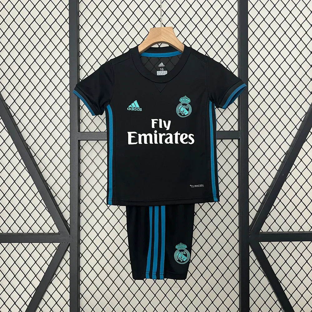 Maillot rétro Real Madrid 2017/2018 Extérieur pour enfant