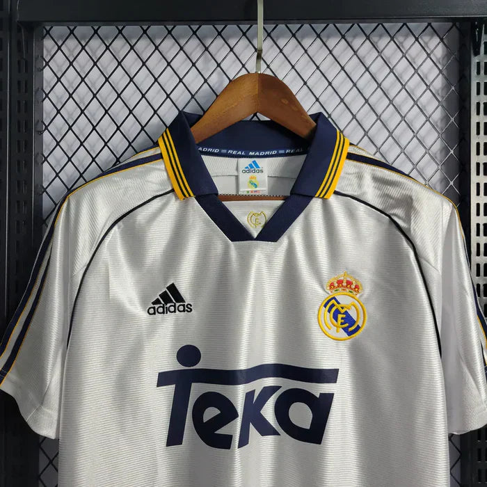 Maillot domicile rétro du Real Madrid 1999-2000