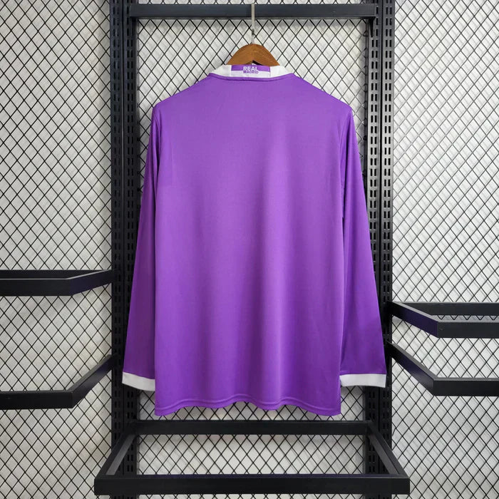 Maillot extérieur à manches longues rétro Real Madrid 2016-2017