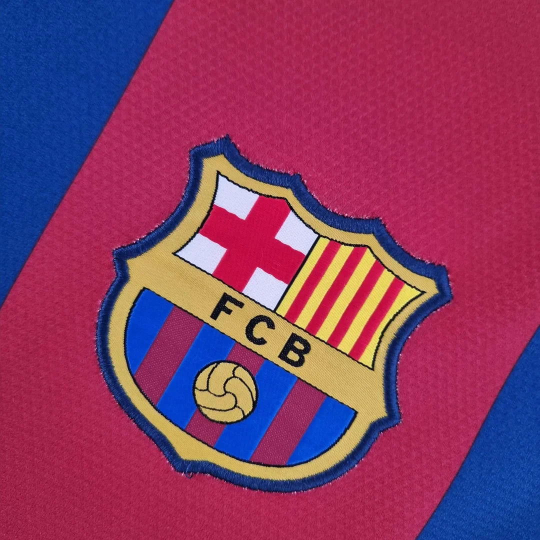 Maillot rétro Barcelone Domicile Manches Longues 2010-2011