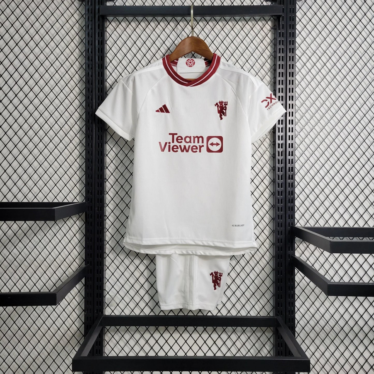 Maillot extérieur Manchester United 2023/2024 taille alternative pour enfant