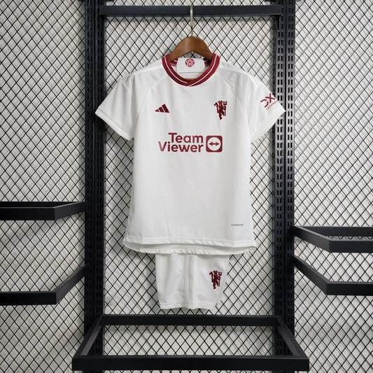 Maillot extérieur Manchester United 2023/2024 taille alternative pour enfant