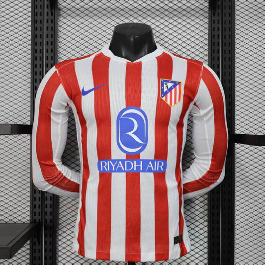 Maillot domicile manches longues Atlético Madrid 2025/2026