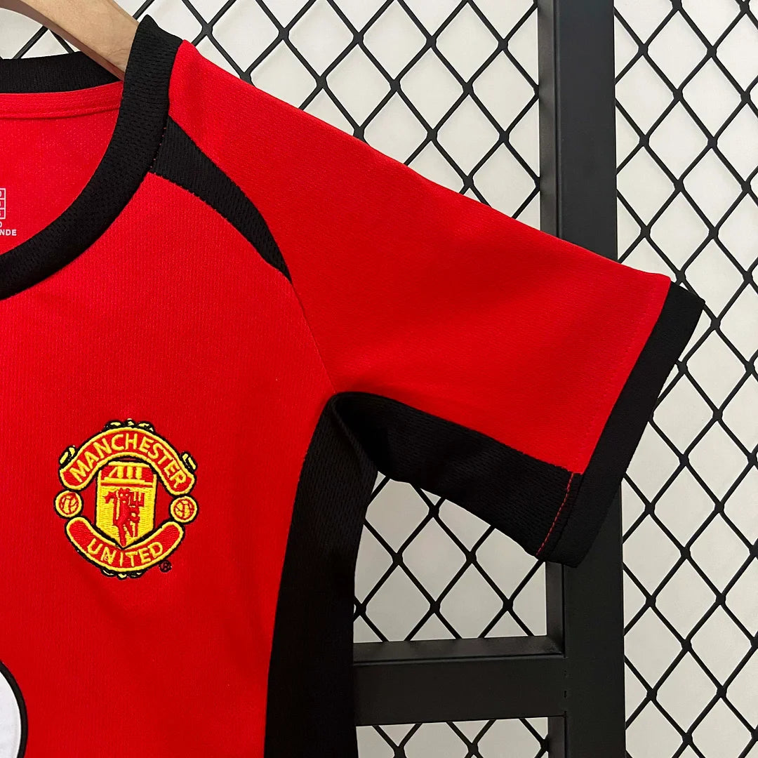 Maillot rétro Manchester United Domicile Enfant 2002/2004