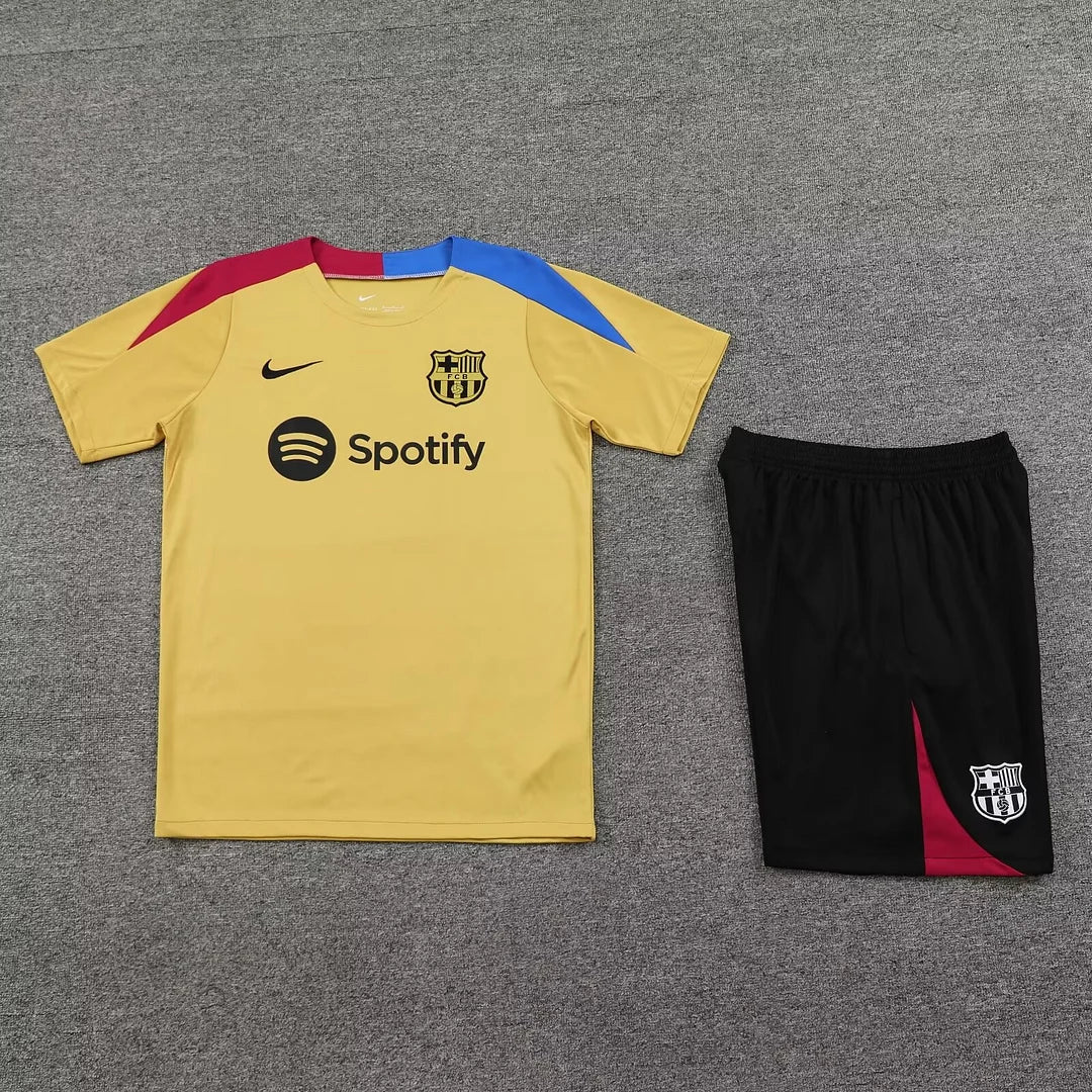 Maillot d'entraînement d'avant-match Barcelone 2024/2025