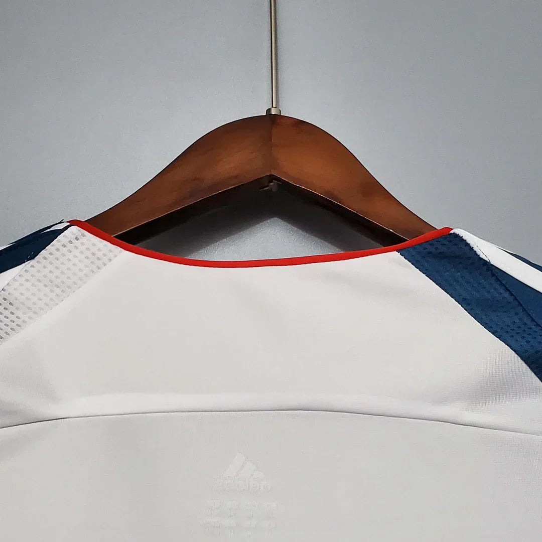Maillot extérieur rétro à manches longues de Liverpool 2006-2007