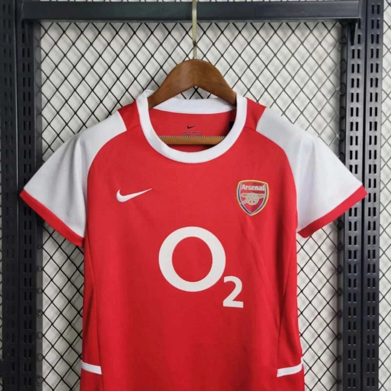 Maillot rétro Arsenal Domicile Enfant 2002-2004 Taille