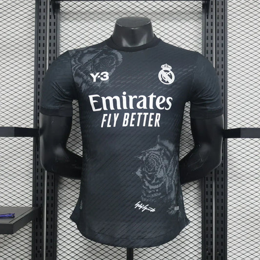 Maillot Real Madrid x Y3 2024/2025 4e édition Noir