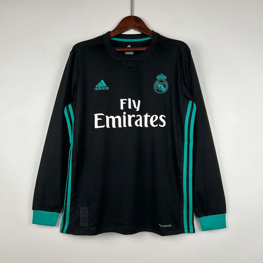 Maillot rétro extérieur à manches longues Real Madrid 2017/2018