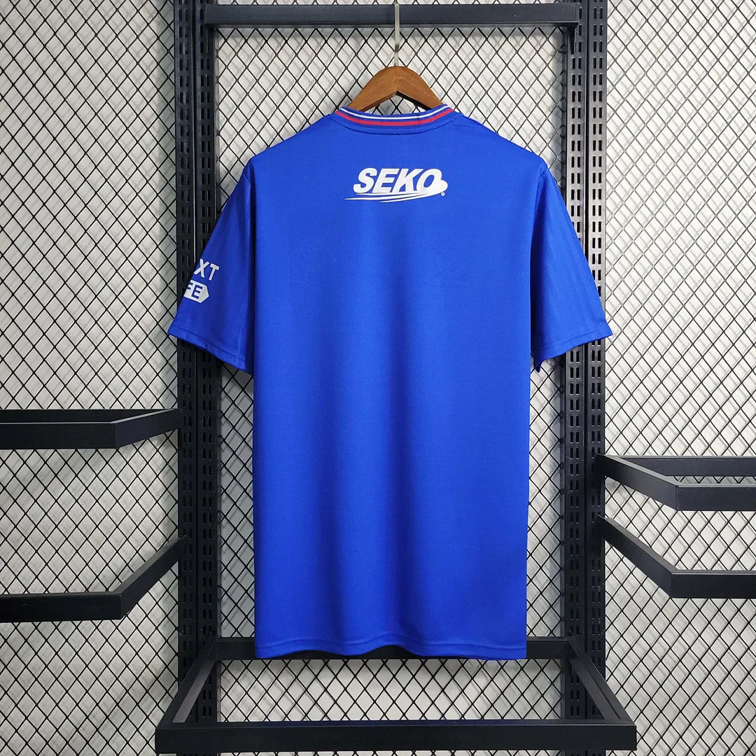 Maillot domicile des Rangers 2023/2024, taille enfant