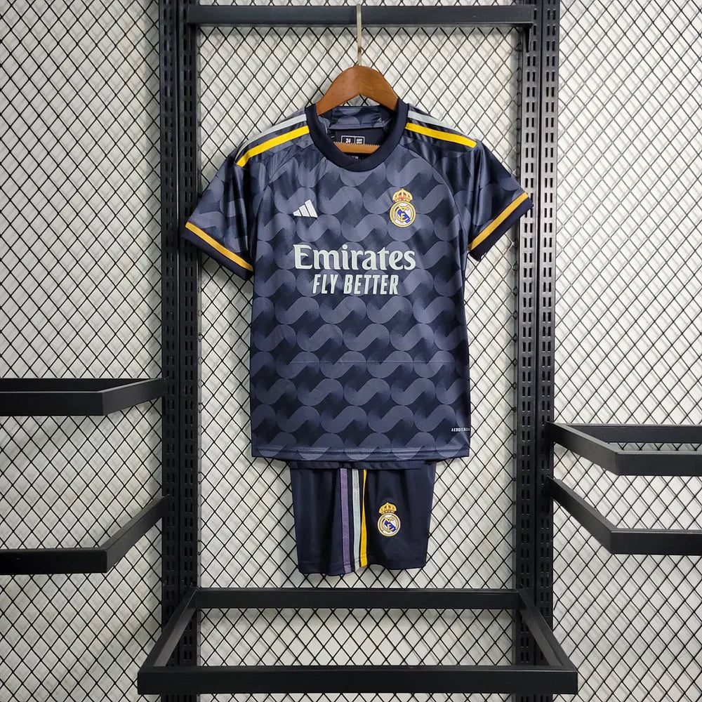 Maillot extérieur alternatif Real Madrid 2023/2024 pour enfant