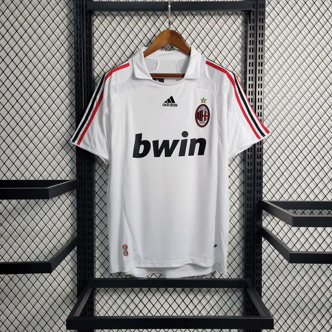 Maillot rétro extérieur de l'AC Milan 2007-2008