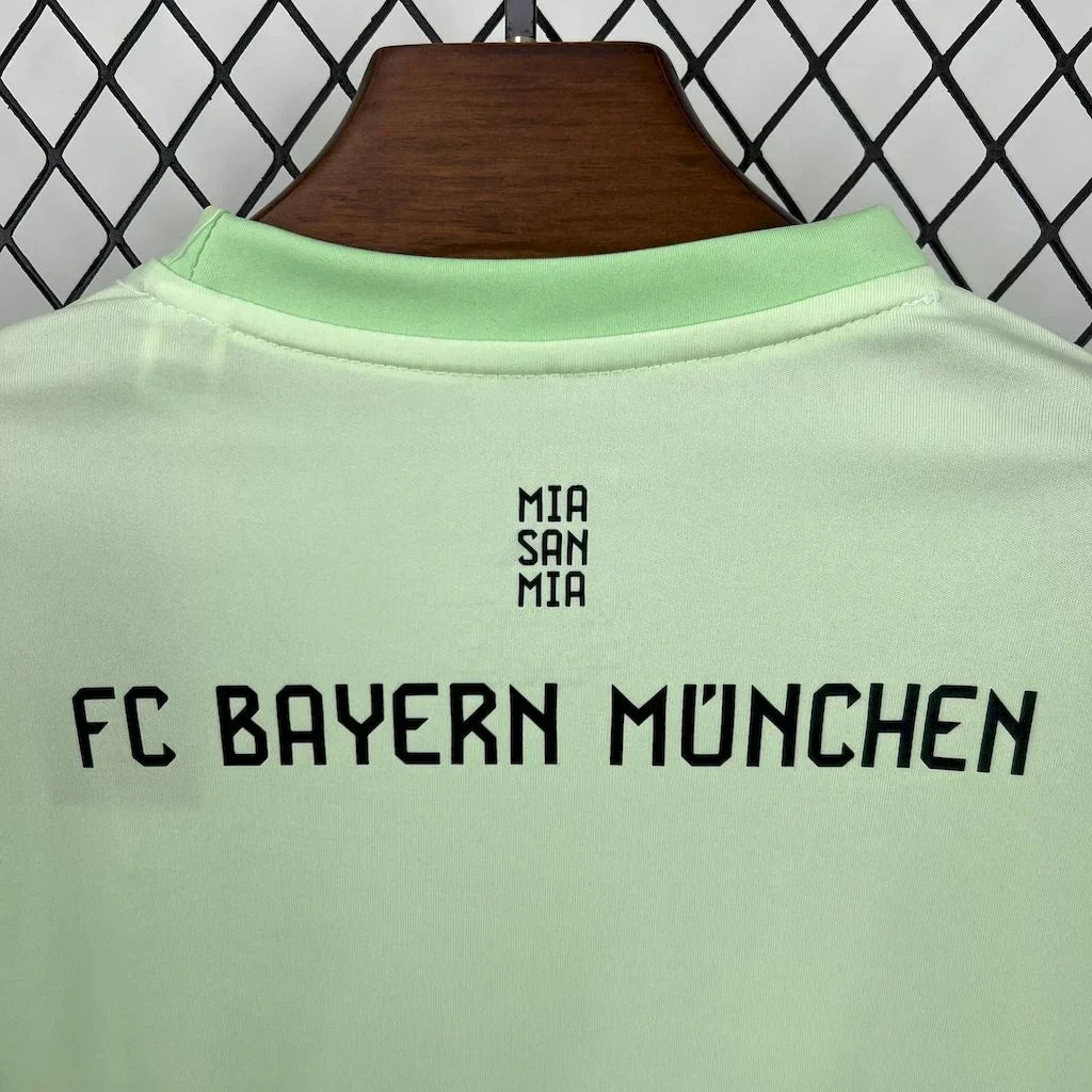 Maillot de gardien de but vert Bayern Munich 2025/2026 pour enfant