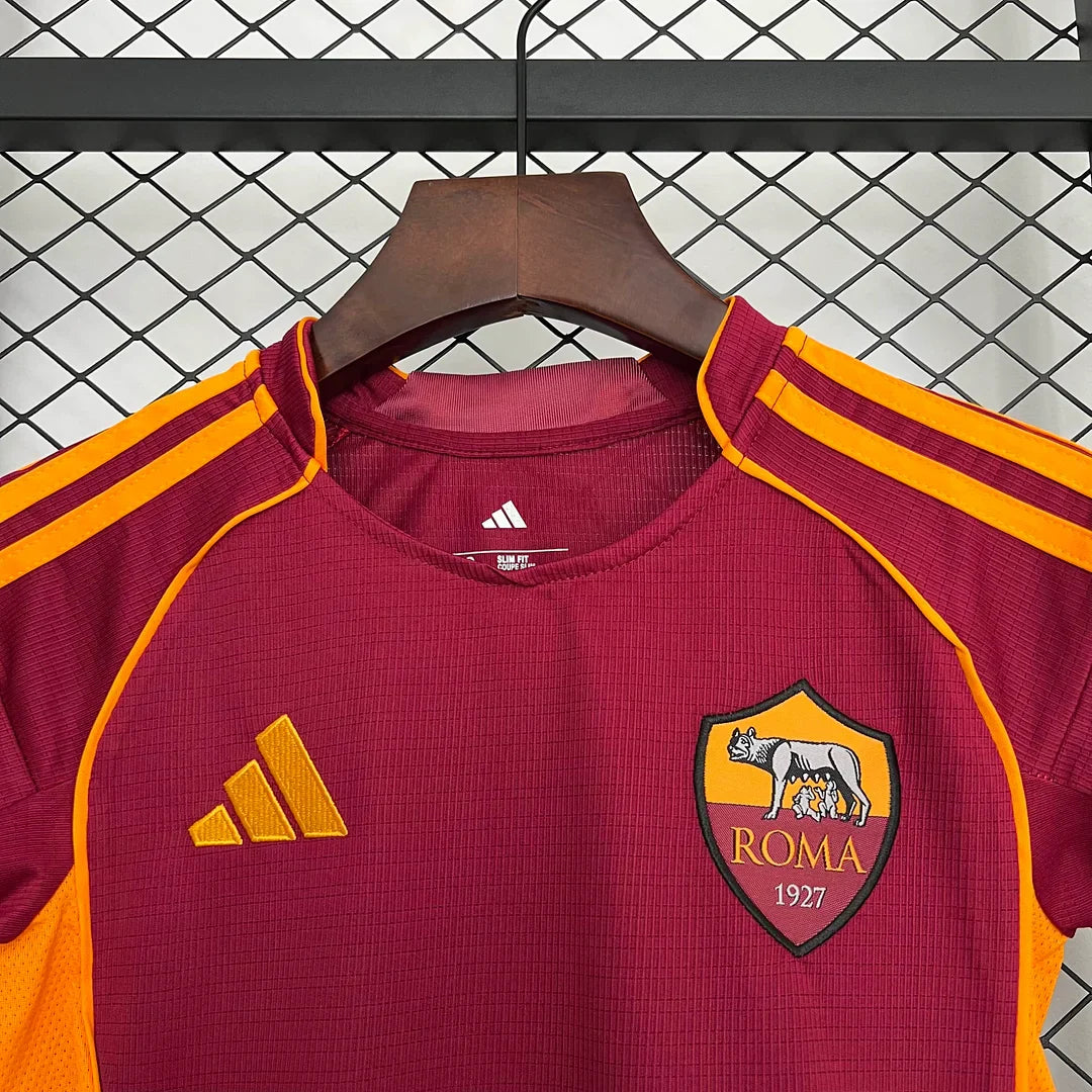 Maillot Domicile Roma 2025/2026 Taille Enfant
