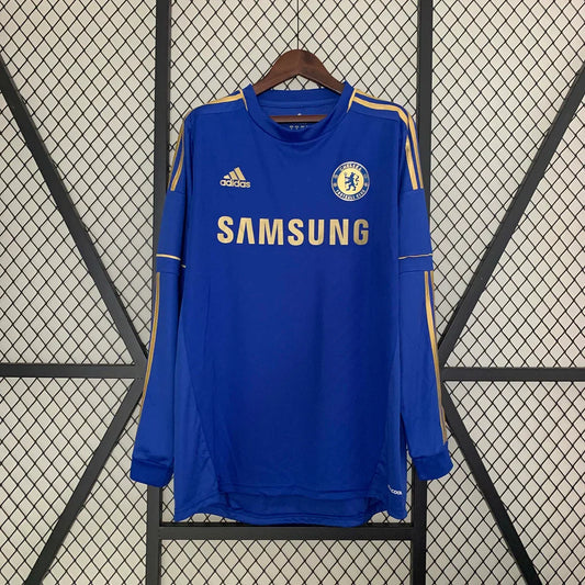 Maillot rétro Chelsea Domicile Manches longues 2012-2013
