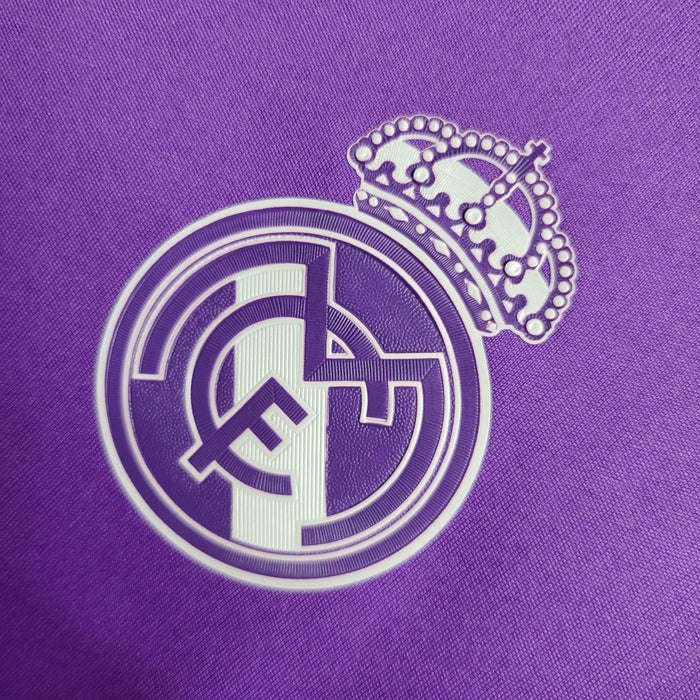 Maillot extérieur à manches longues rétro Real Madrid 2016-2017