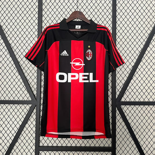 Maillot rétro AC Milan domicile 2000-2002
