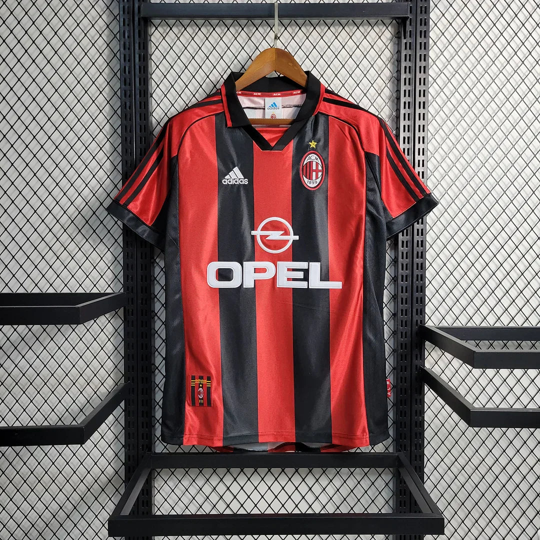 Maillot rétro AC Milan domicile 1998-1999