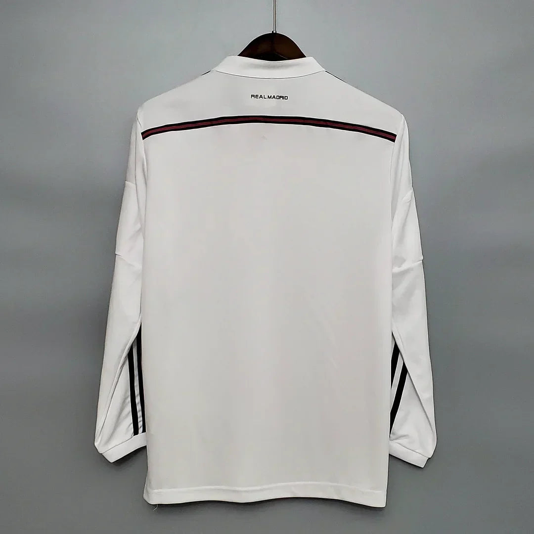 Maillot rétro à manches longues Real Madrid Domicile 2014/2015