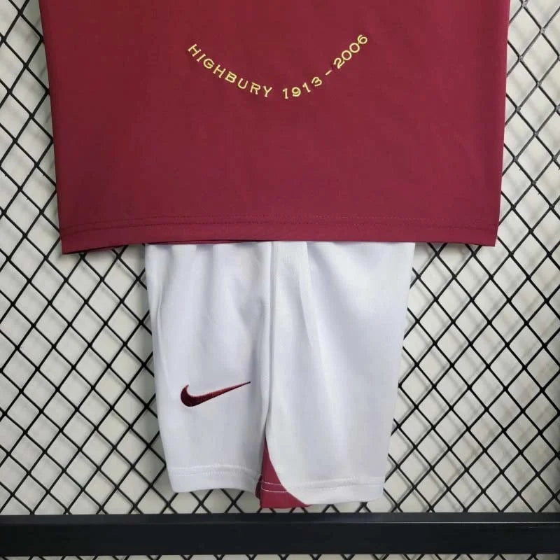 Maillot domicile Arsenal 2005-2006 taille enfant