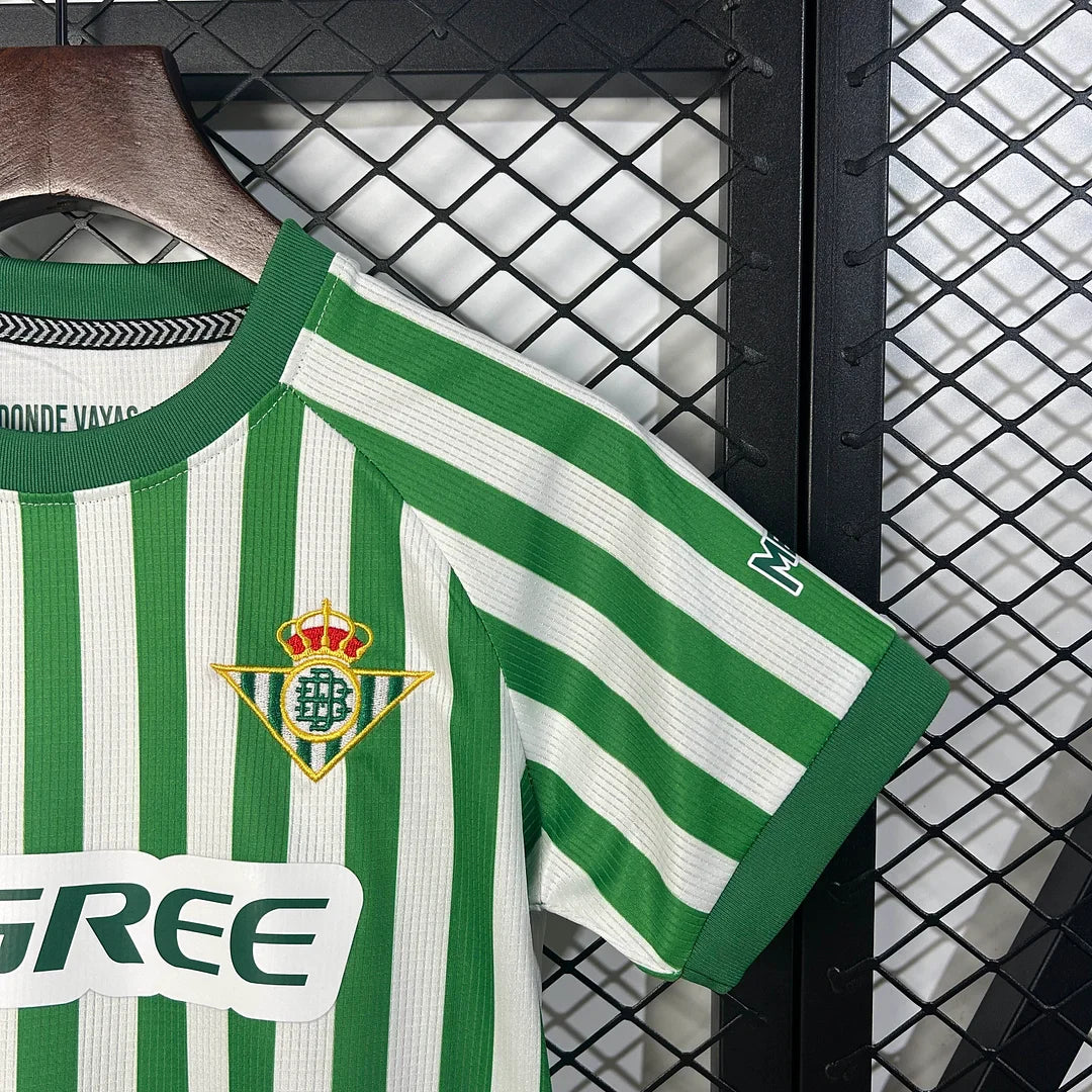 Maillot Real Betis UEFA Conference League Final 2024/2025, taille enfant